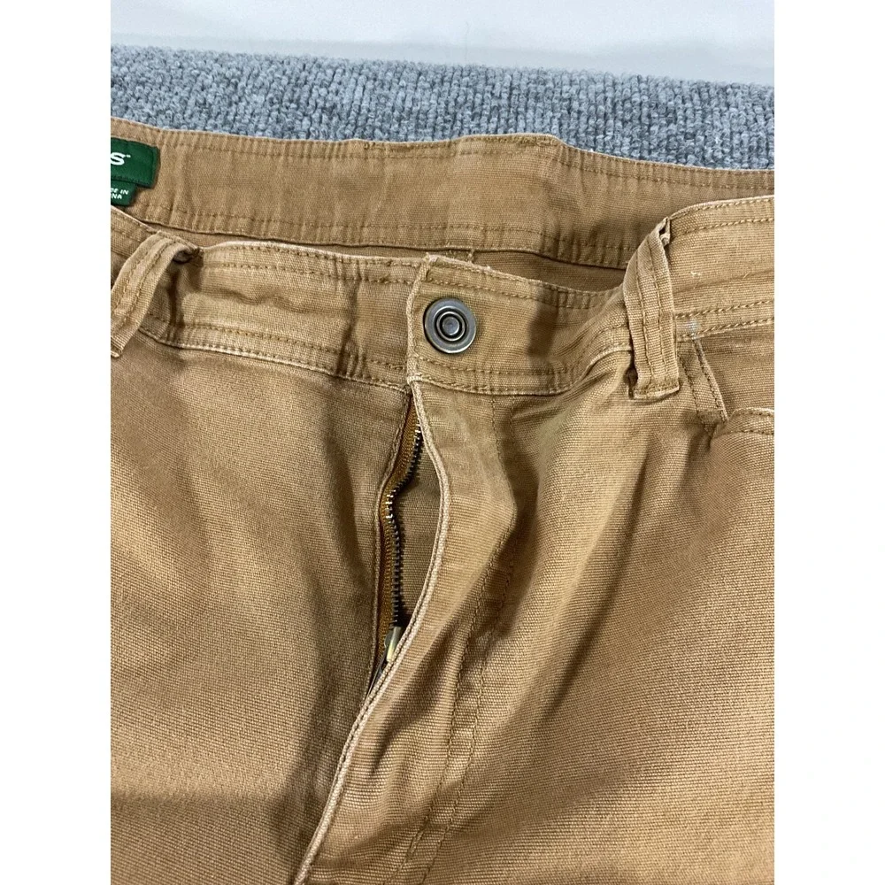 Orvis Men's 40x32 Brown 5 Pocket Pants Stretch Casual Outdoor Straight Fit